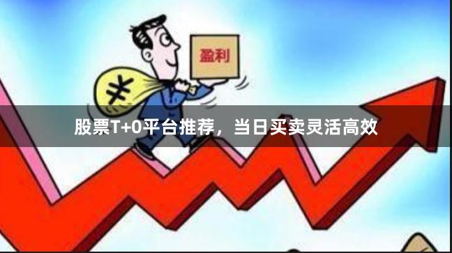 股票T+0平台推荐，当日买卖灵活高效