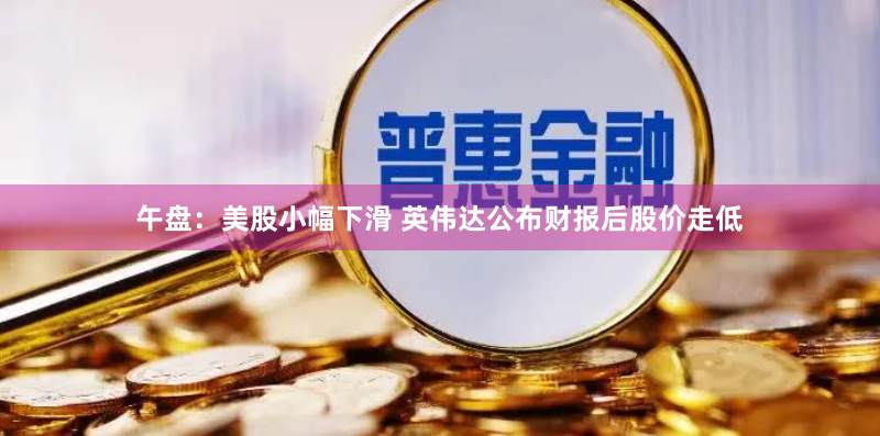 午盘：美股小幅下滑 英伟达公布财报后股价走低